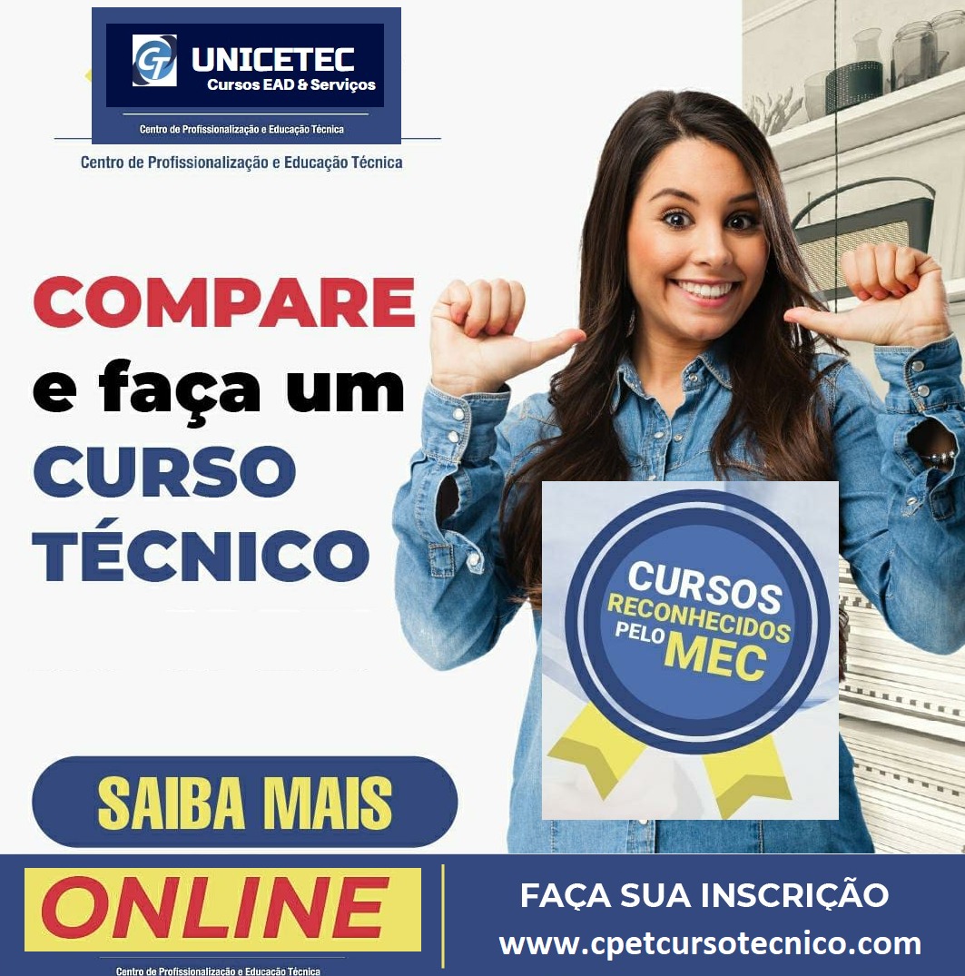 CURSOS TÉCNICOS EAD ONLINE