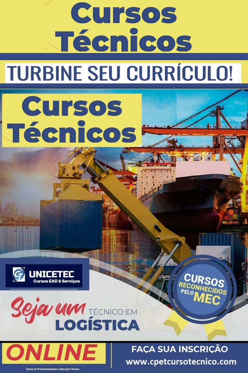CURSOS TÉCNICOS EAD ONLINE